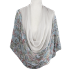 Picture of Print & Solid Chiffon Hijab