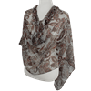 Picture of Paisley Brown Chiffon Hijab!