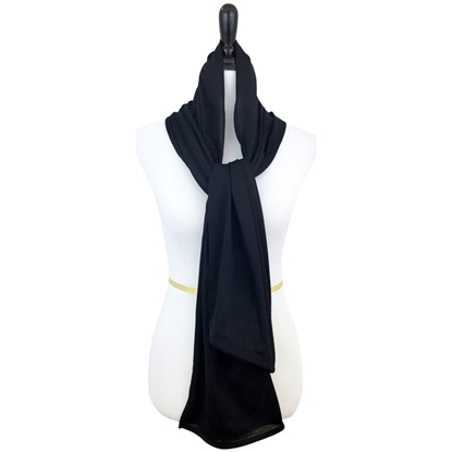 Picture of Black Non-Stretchy Wrap - Narrower Width