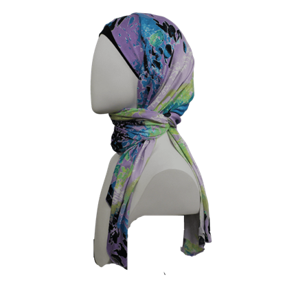 Picture of Fashionista Spirit Patterned Jersey Hijab!