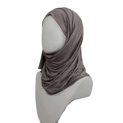 Picture of All in One Kuwaiti Hijab - Neutral Brown