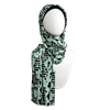 Picture of One of a Kind Green Pastel Green Patterned Jersey Hijab - Limited Edition