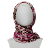 Picture of For the Love of Cherry Blossoms Patterned Jersey Hijab  - NEW