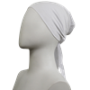 Picture of White Tie-Back Hijab Cap - NEW