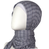 Picture of Not Your Regular Solid Kuwaiti Hijab - Grey