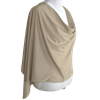 Picture of Golden Beige Shimmer Jersey Hijab