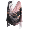 Picture of Mauve Noir Doré Premium Soft Crepe Chiffon Hijab -NEW
